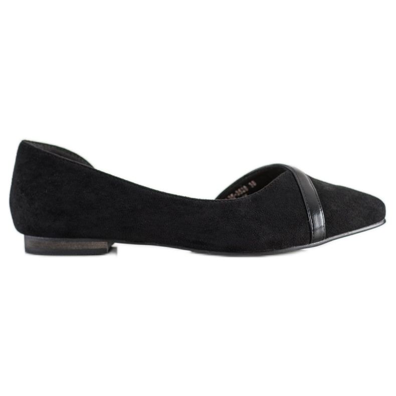 SHELOVET Ballerines élégantes le noir SHELOVET Ballerines élégantes le noir