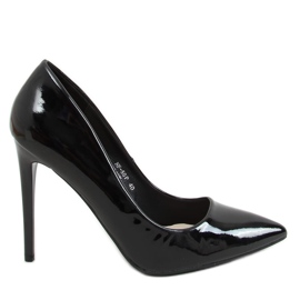 Escarpins noirs pour femmes NF-50P Noir le noir
