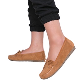 Mocassins marron à nœud Deonte brun