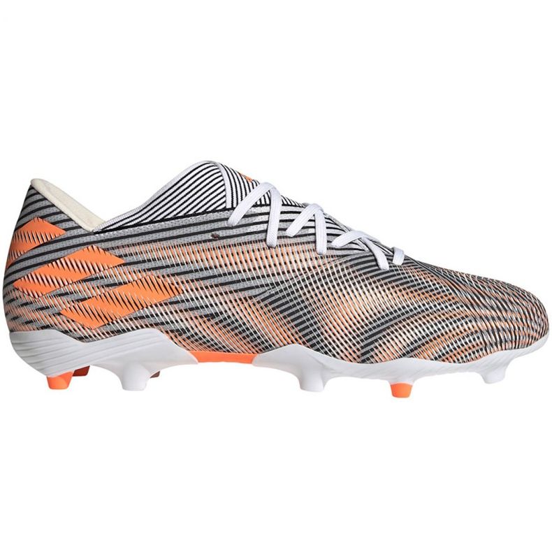 Chaussures de football Adidas Nemeziz.2 Fg M FW7341 blanche gris