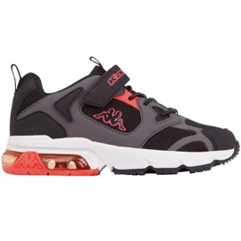 Chaussures Kappa Yero Jr 260891K noir rouge