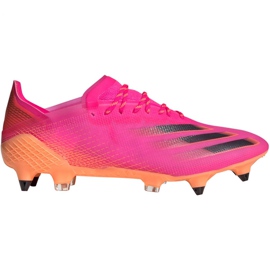 Chaussures de foot Adidas X Ghosted.1 Sg M FW6892 multicolore rose Chaussures de foot Adidas X Ghosted.1 Sg M FW6892 multicolore rose