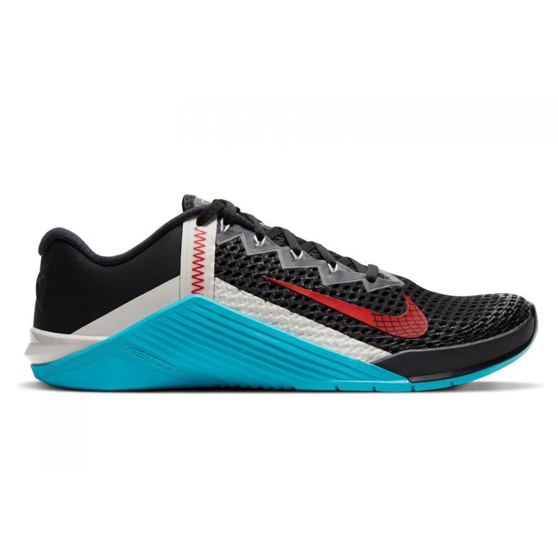 Chaussure d'entraînement Nike Metcon 6 M CK9388-070 blanche le noir bleu Chaussure d'entraînement Nike Metcon 6 M CK9388-070 blanche le noir bleu