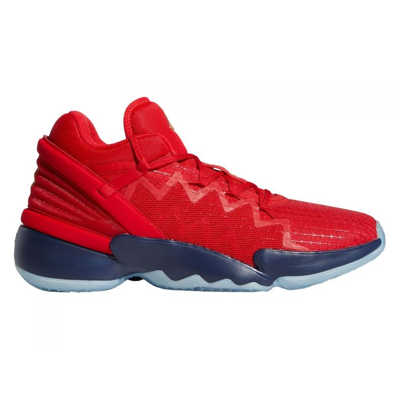 Chaussure de basket Adidas DON Issue #2 M FX6519 multicolore rouge
