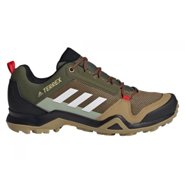 Chaussures Adidas Terrex AX3 M FX4576 le noir kaki vert