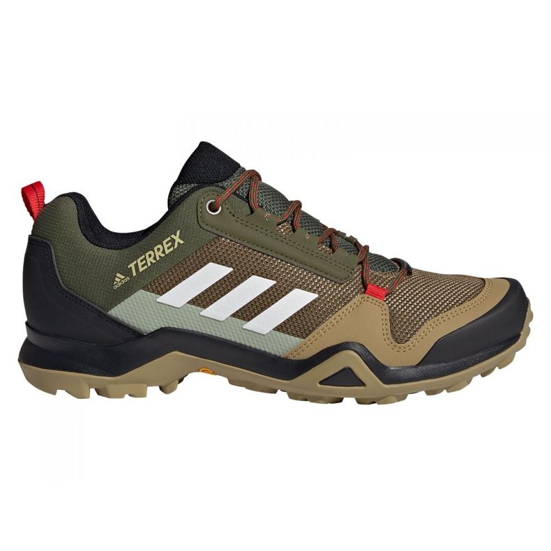 Chaussures Adidas Terrex AX3 M FX4576 le noir kaki vert