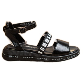 Filippo Sandales de mode noires