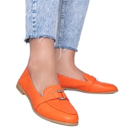Mocassins orange avec boucle Island Paradise Mocassins orange avec boucle Island Paradise