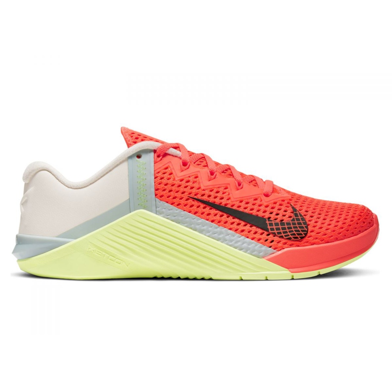 Chaussures d'entraînement Nike Metcon 6 W AT3160-800 orange multicolore Chaussures d'entraînement Nike Metcon 6 W AT3160-800 orange multicolore