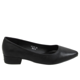 Noir Escarpins à talons, noir uni CL70Q Noir le noir