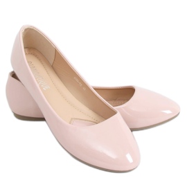 Ballerines verni beige-rose 9988-60 Nude Ballerines verni beige-rose 9988-60 Nude