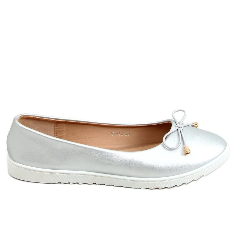 Ballerines femme argent DY-10 Argent Ballerines femme argent DY-10 Argent