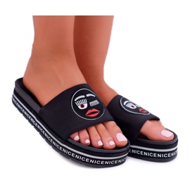 Chaussons Femme On The Platform S.Barski 802-10 Noir le noir