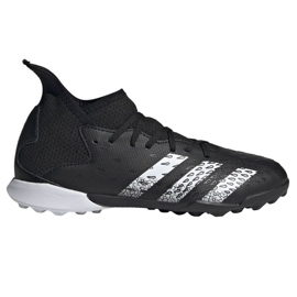 Chaussures de foot Adidas Predator Freak .3 Tf Jr FY1039 noir noir