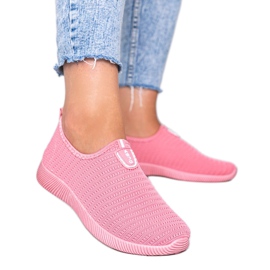 Baskets de sport roses "Do it" Baskets de sport roses "Do it"