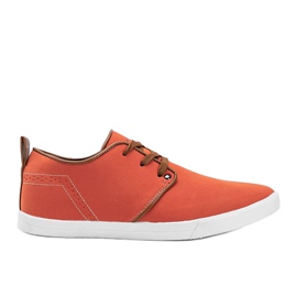 Baskets homme Adrianos oranges