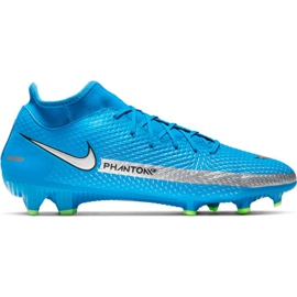 Chaussure de football Nike Phantom Gt Academy Df FG / MG M CW6667 400 bleu bleu