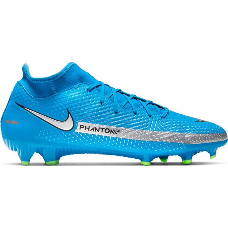 Chaussure de football Nike Phantom Gt Academy Df FG / MG M CW6667 400 bleu bleu