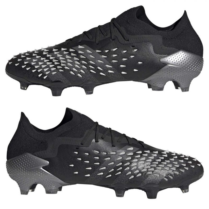 Chaussures de foot Adidas Predator Freak .1 L Fg FY1028 le noir le noir