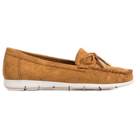 Renda Mocassins camel brun