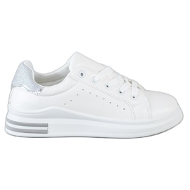 Diamantique Baskets avec insert scintillant blanc