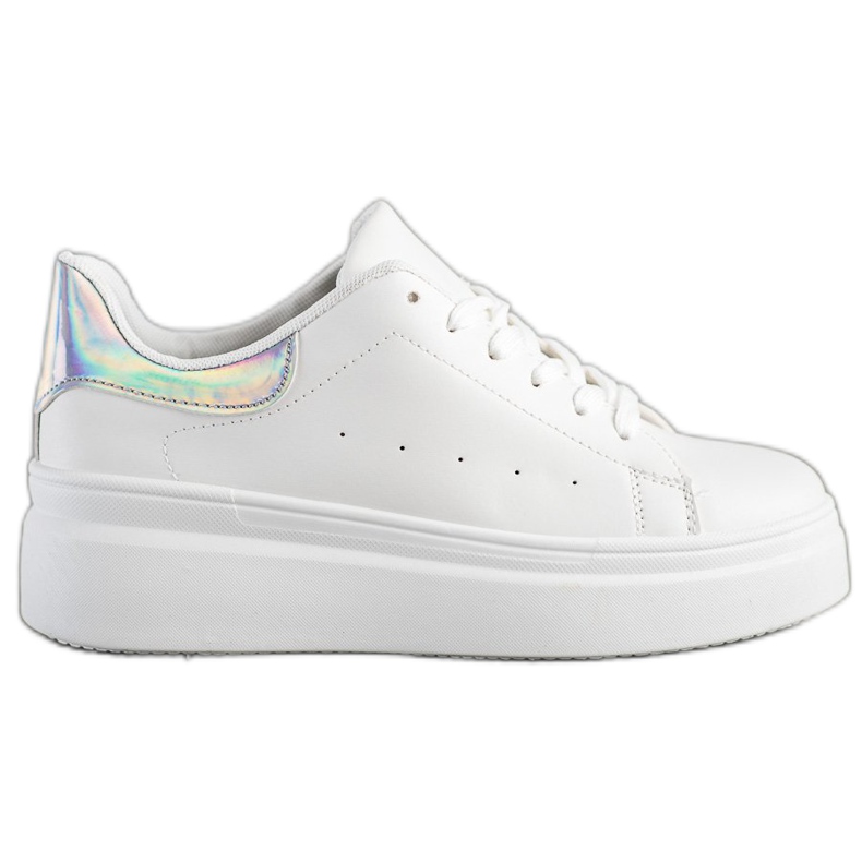 SHELOVET Baskets confortables blanche