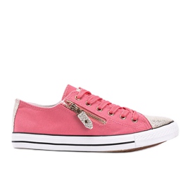 Baskets si confortables corail rose Baskets si confortables corail rose