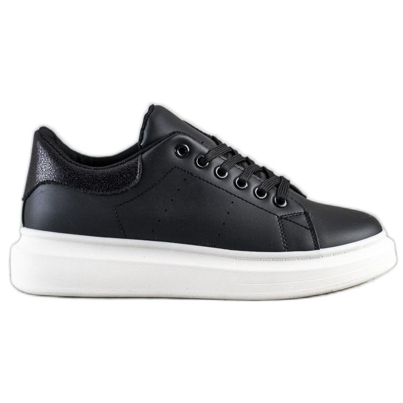 SHELOVET Baskets classiques le noir