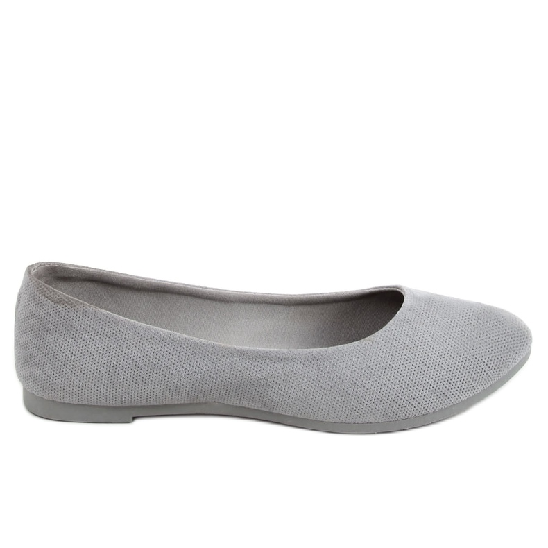 Ballerines femme grises JX38 D. GREY