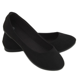Ballerines femme noires JX38 Noir le noir