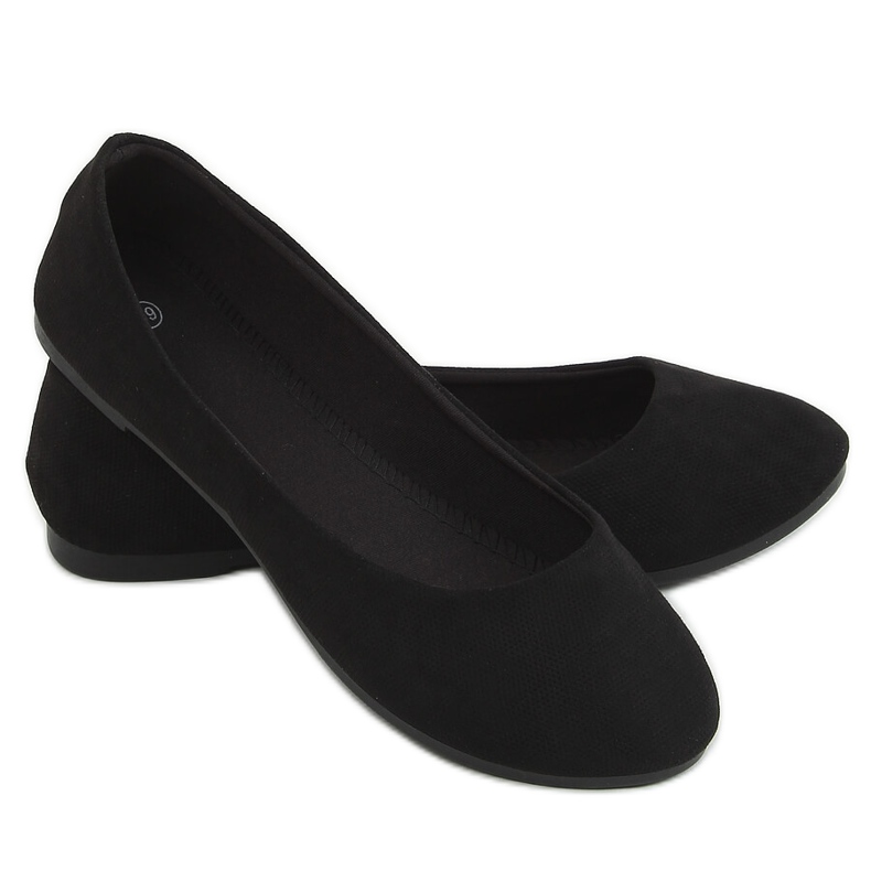 Ballerines femme noires JX38 Noir le noir