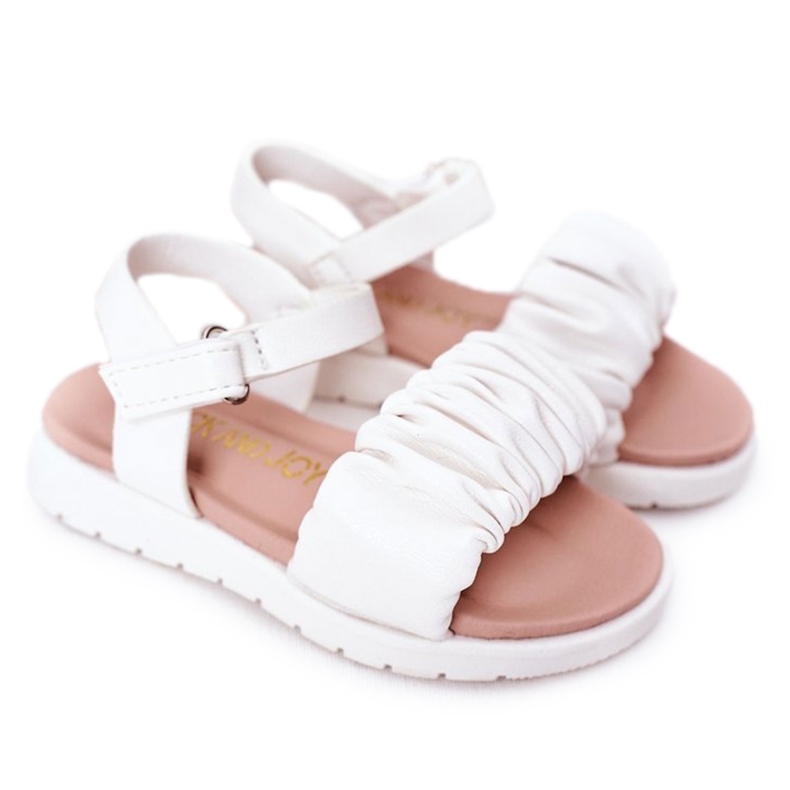 FR1 Sandales Enfant Avec Velcro Blanc Aimy blanche FR1 Sandales Enfant Avec Velcro Blanc Aimy blanche