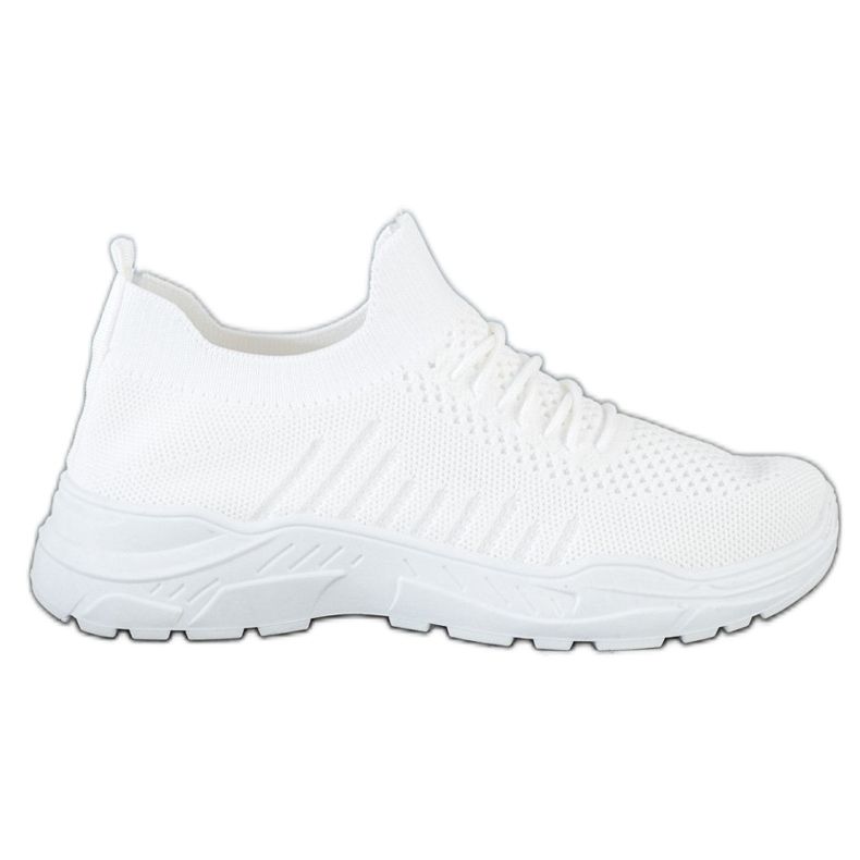 Sweet Shoes Baskets décontractées à enfiler blanche