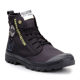 Palladium Pampa W 77054-008-M chaussures le noir Palladium Pampa W 77054-008-M chaussures le noir