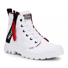 Palladium Pampa Unzip W 76443-171-M blanc rouge