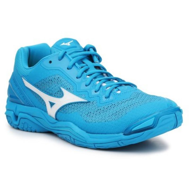 Chaussures Mizuno Wave Stealth VM X1GA180098 bleu bleu Chaussures Mizuno Wave Stealth VM X1GA180098 bleu bleu