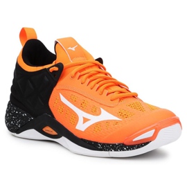 Chaussures Mizuno Wave Momentum M V1GA191254 multicolore oranges et rouges