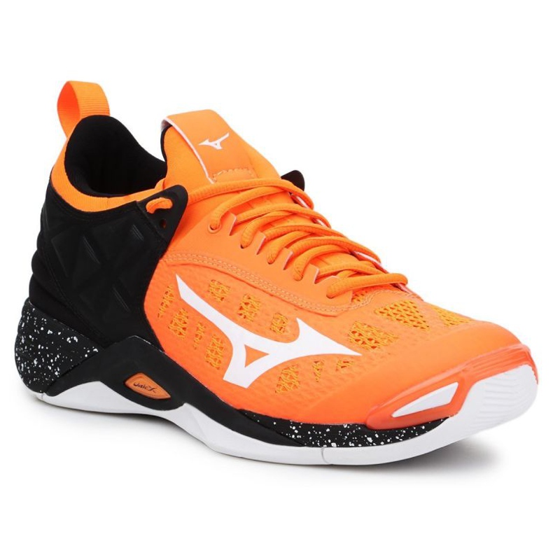 Chaussures Mizuno Wave Momentum M V1GA191254 multicolore oranges et rouges