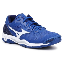 Chaussures Mizuno Wave Stealthy M X1GA180006 bleu bleu Chaussures Mizuno Wave Stealthy M X1GA180006 bleu bleu