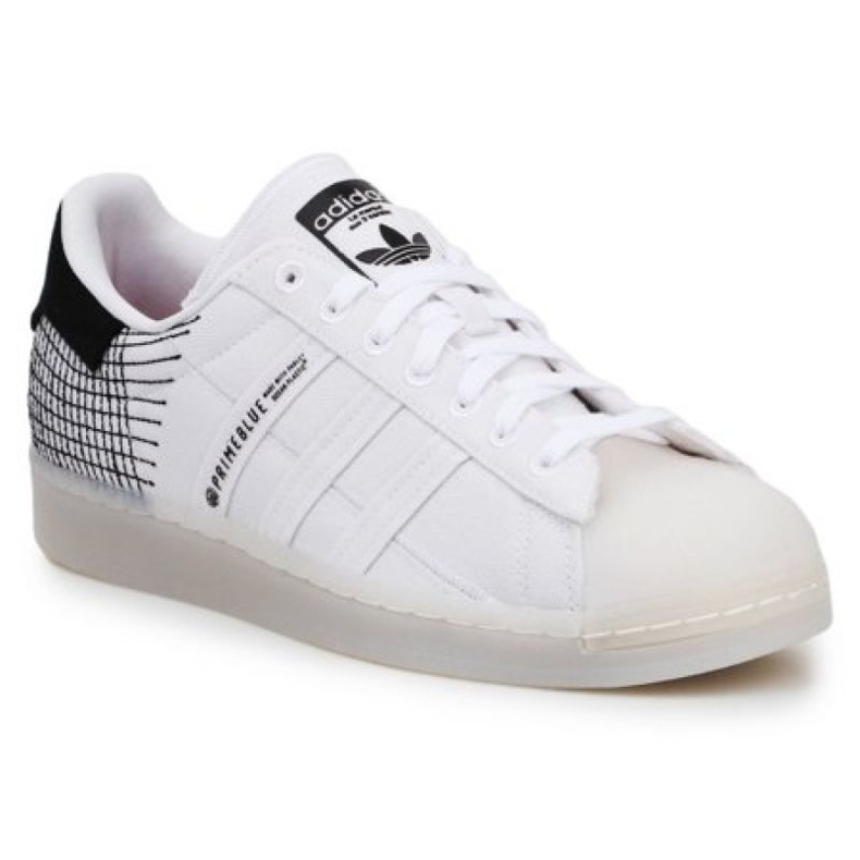 Chaussures Adidas Superstar Primeblue M G58198 blanche