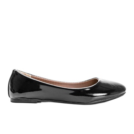 Ballerines Sixth Avenue laquées noires le noir