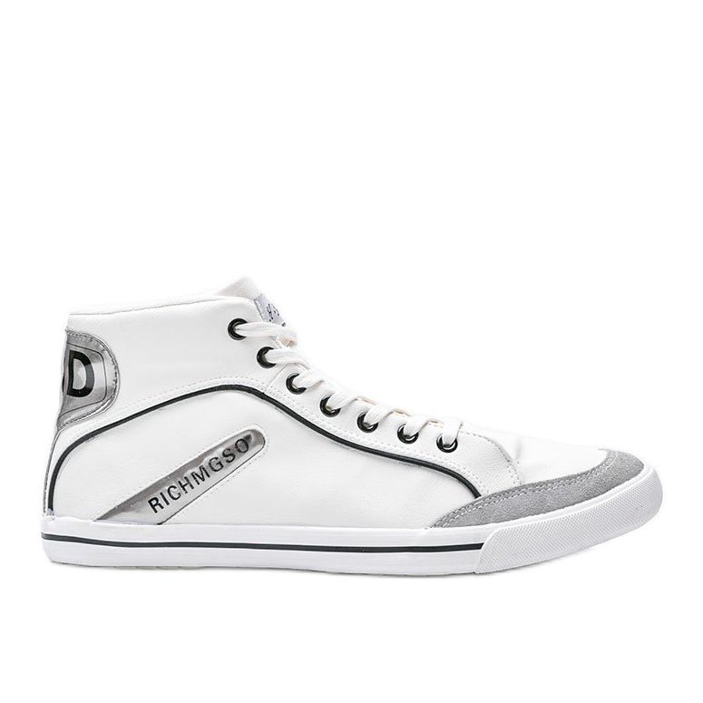 Baskets montantes blanches pour hommes de Hugo