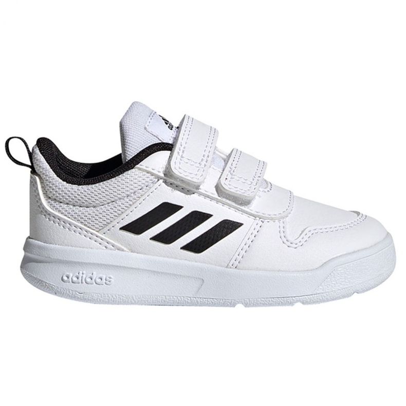 Chaussures Adidas Tensaur I Jr S24052 blanche bleu marin