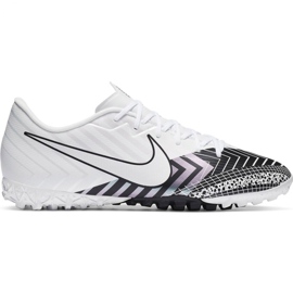 Chaussure de football Nike Mercurial Vapor 13 Academy Mds Tf M CJ1306 110 blanc, blanc, noir blanc