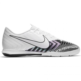 Chaussure de football Nike Mercurial Vapor 13 Academy Mds Ic M CJ1300 110 blanche blanche