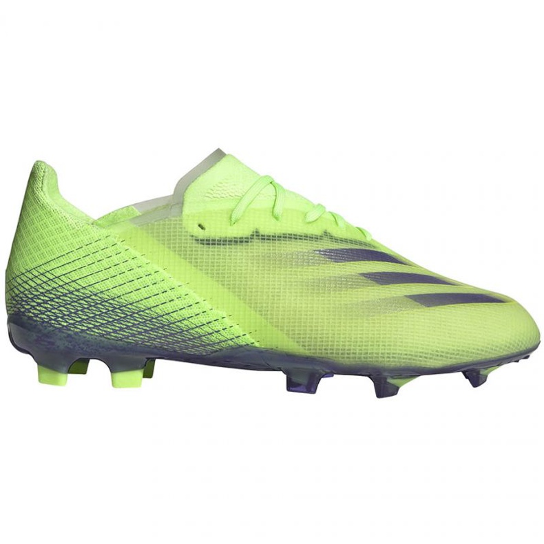 Chaussures de foot Adidas X Ghosted.1 Fg Jr EG8180 multicolore vert