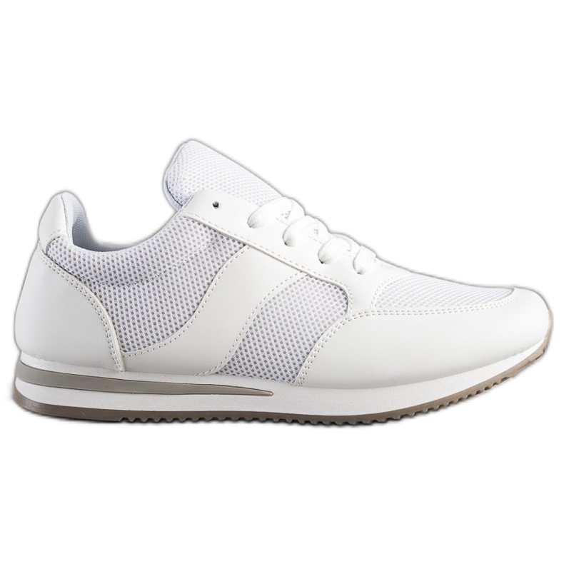 SHELOVET Chaussures de sport avec maille blanche SHELOVET Chaussures de sport avec maille blanche