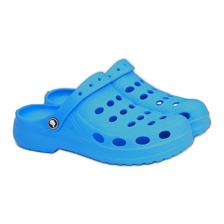Flameshoes Chaussons Femme Eva Blue Foam Crocs bleu