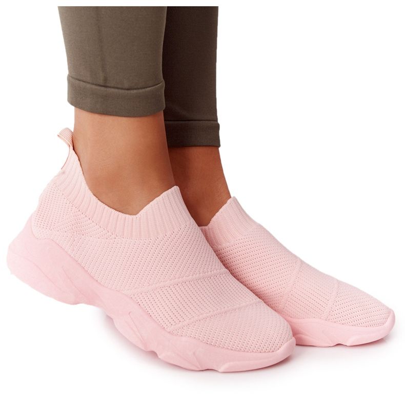 PS1 Chaussures de sport pour femmes Slip-on Rose Yoga Class PS1 Chaussures de sport pour femmes Slip-on Rose Yoga Class