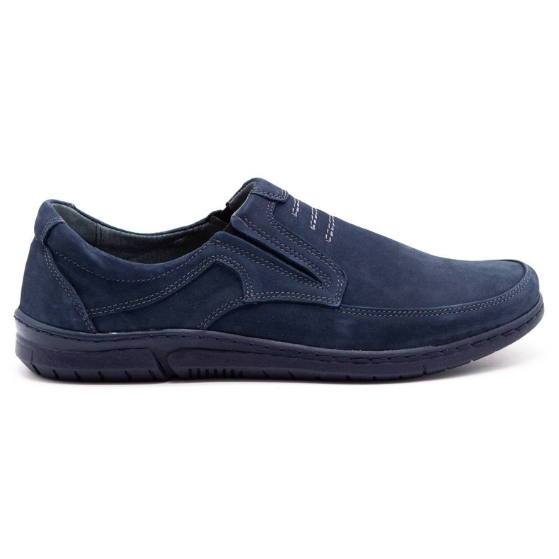Olivier Chaussures sans lacets homme 7053 bleu marine Olivier Chaussures sans lacets homme 7053 bleu marine